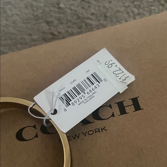 Coach Gold-Tone Bangle Bracelet - Picture 6 of 6
